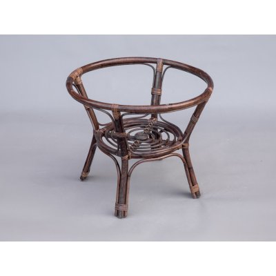 VETRO-PLUS Zahradní ratanový stolek BAHAMA 50kg 60x55cm – Zboží Mobilmania