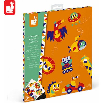 Janod Kreativní sada Výroba magnetek a klíčenky – Sleviste.cz