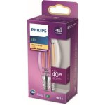 Philips 8718699763077 LED žárovka 1x4,3W E14 470lm 2700K teplá bílá, čirá, EyeComfort – Hledejceny.cz