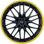 Barracuda Voltec T6 9x20 5x112 ET30 matt black trim yellow – Sleviste.cz