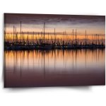 Sablio Obraz Večerní přístav - 150x110 cm – Hledejceny.cz
