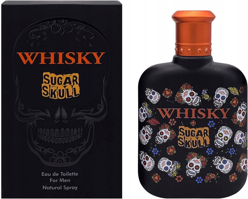 Evaflor Whisky Sugar Skull toaletní voda pánská 100 ml