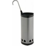 Stojan na deštníky Pmitria, metalicky šedý – Zboží Mobilmania