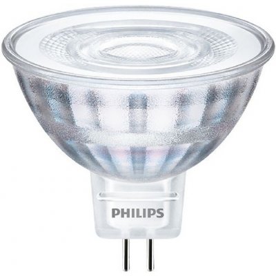 Philips LED žárovka GU5,3 MR16 4,4 35W neutrální bílá 4000K , reflektor 12V 36° – Hledejceny.cz