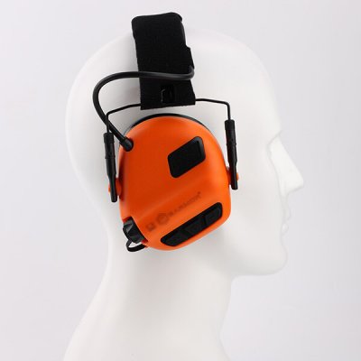 Elektronická sluchátka M31 Plus Earmor Oranžové – Zboží Mobilmania