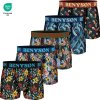 Boxerky, trenky, slipy Benyson 5pack pánské viskózové boxerky 7122