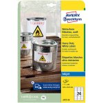 Avery Zweckform J4773-10 bílé 63.5mm x 33.9mm – Zboží Dáma