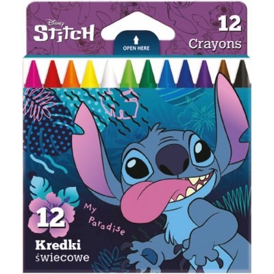 Colorino Stitch voskové pastelky 12 ks – Hledejceny.cz