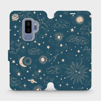 Pouzdro Mobiwear Flip Samsung Galaxy S9 Plus - VP14S Magický vesmír – Zboží Mobilmania