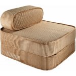 Wigiwama Flip dětské křesílko hnědá 60 cm 25 cm 65 cm – Sleviste.cz