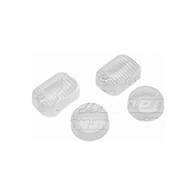 Sklíčko blinkru, sada MALAGUTI F12 priesvitná TNT TUNING | Zboží Auto