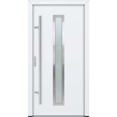 Hahn-Türke AC68 - M01 reflexní šedé sklo Bílá Levé 110 x 210 cm – Hledejceny.cz