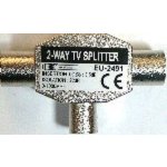 PremiumCord TV antenní slučovač-rozbočovač IEC 75 Ohm 1xF-2xM ktcf-mm – Zboží Živě