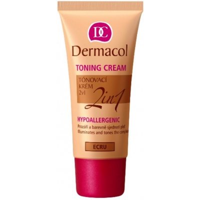 Dermacol Toning Cream 2v1 tónovací krém Natural 30 ml – Zboží Dáma