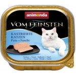 Animonda Vom Feinsten Mildes Menu kastrát krůta, pstruh 100 g – Sleviste.cz