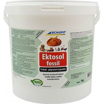 SCHOPF BIO EKTOSOL FOSSIL PUDER KONZENTRAT, křemenitý práškový koncentrát k likvidaci čmelíků 1kg