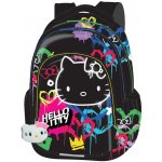 Dětský batůžek Jerry Hello Kitty Neon Black 15" – Zboží Mobilmania