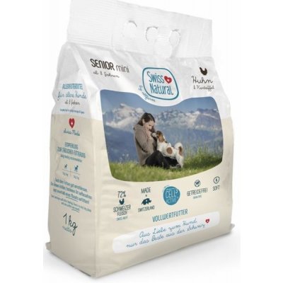 Swiss Natural Dog Senior Mini Chicken 1 kg – Zbozi.Blesk.cz