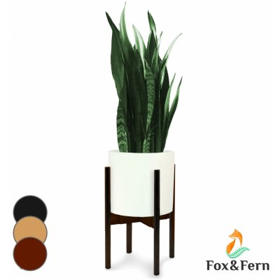 Fox & Fern Deventer stojany na rostliny bambusové provazy PS-ADJ-DARK-M – Zboží Mobilmania