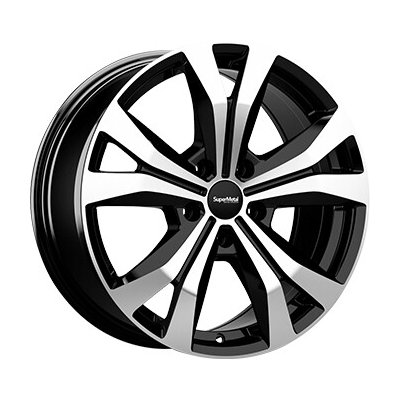 SUPER METAL BULLET 8x18 5x120 ET50 gloss black polished | Zboží Auto