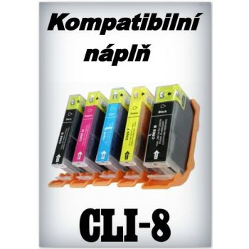 Handsome Canon - Náplň do tiskárny CLI-8C - cyan s čipem - kompatibilní