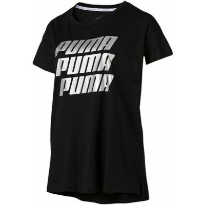 Puma Modern Sports Graphic Tee Cotton W 85561553 black – Zboží Mobilmania