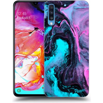 Pouzdro Picasee silikonové Samsung Galaxy A70 A705F - Lean 2 čiré – Zbozi.Blesk.cz