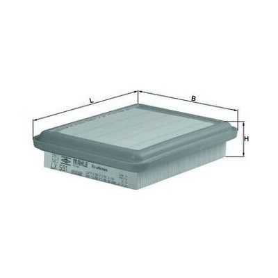 Vzduchový filtr MAHLE LX 591 – Hledejceny.cz