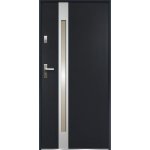 O.K. DOORS TEMIDAS INOX P55 antracit 90 P – Hledejceny.cz