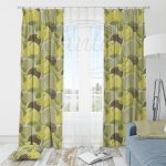 Látka 410910/112 na závěsy, polštářky - 40 x 40 cm – Zboží Mobilmania