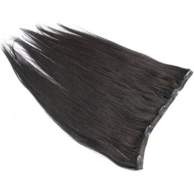 Clip in rychlopás 51cm rovný - přírodní černá – Zboží Dáma