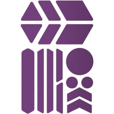 Reflective Berlin Reflexní nálepky Chevy-purple – Zboží Mobilmania