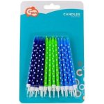 GoDan Dortové svíčky puntík pro kluky – Zboží Dáma