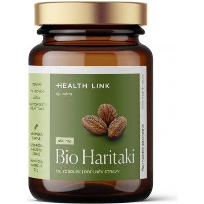 Health Link Haritaki 450 mg BIO 120 kapslí