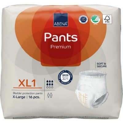 Abena Pants Premium XL1 16 ks – Zboží Mobilmania