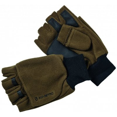 Kinetic Rybářské rukavice Wind Stop Fold Over Mitt Army Green – Zboží Dáma