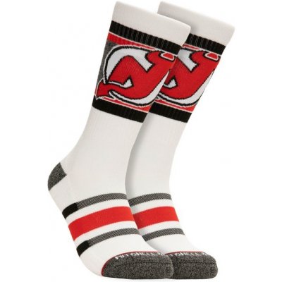 Mitchell & Ness pánské ponožky New Jersey Devils Nhl Cross Bar Crew Socks