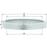 Vzduchový filtr MAHLE LX 61 – Hledejceny.cz