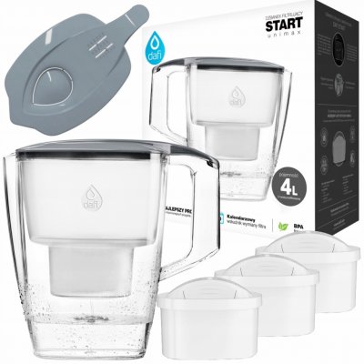 Dafi Start 4 l stříbrná/šedá – Zbozi.Blesk.cz