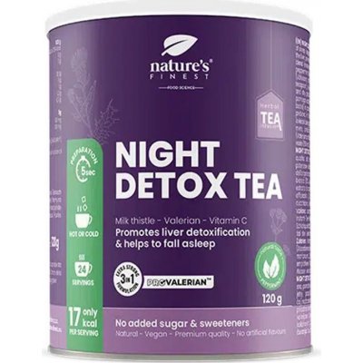 Natures Finest Night detox tea 120 g – Zbozi.Blesk.cz