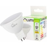 Lumiled LED žárovka LED GU5.3 MR16 6W = 60W 580lm 3000K Teplá bílá 120° 12V AC/DC – Zboží Mobilmania