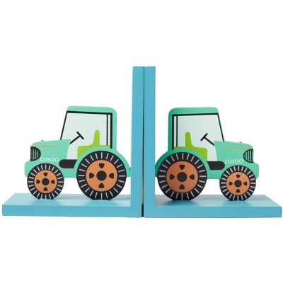 Sass & Belle green tractor 2ks – Zboží Mobilmania