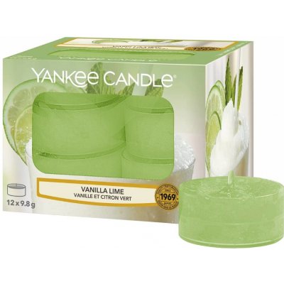 Yankee Candle Vanilla Lime 12 x 9,8 g – Zbozi.Blesk.cz