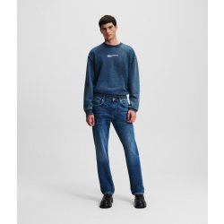 Karl Lagerfeld JEANS KLJ STRAIGHT DENIM VISUAL WASHED DARK BLUE