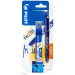 Pilot 88712 FriXion Ball roller 0,7 modrý + 3 ks modrá náplň 0,7 4 ks – Zboží Živě