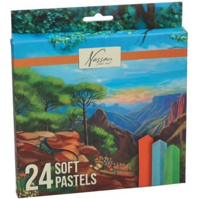 Creative Craft Group pastely měkké 24 ks – Zboží Dáma