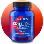 Natios Krill Oil, Olej z antarktického krilu s astaxantinem 500 mg 60 softgel kapslí – Hledejceny.cz