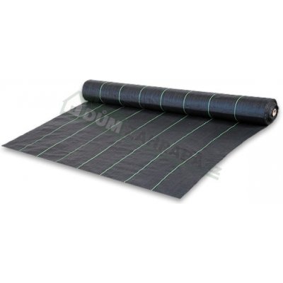 Bradas Tkaná mulčovací textilie 0,4 x 100 m 90 g/m² černá – Sleviste.cz