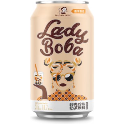 Madam Hong Lady Boba Classic Bubble Tea 315 ml – Zboží Dáma