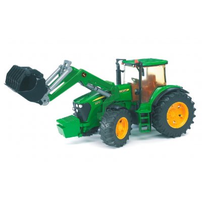 Bruder BR3051 Traktor JOHN DEERE 7930 + čelní nakladač – Zboží Mobilmania